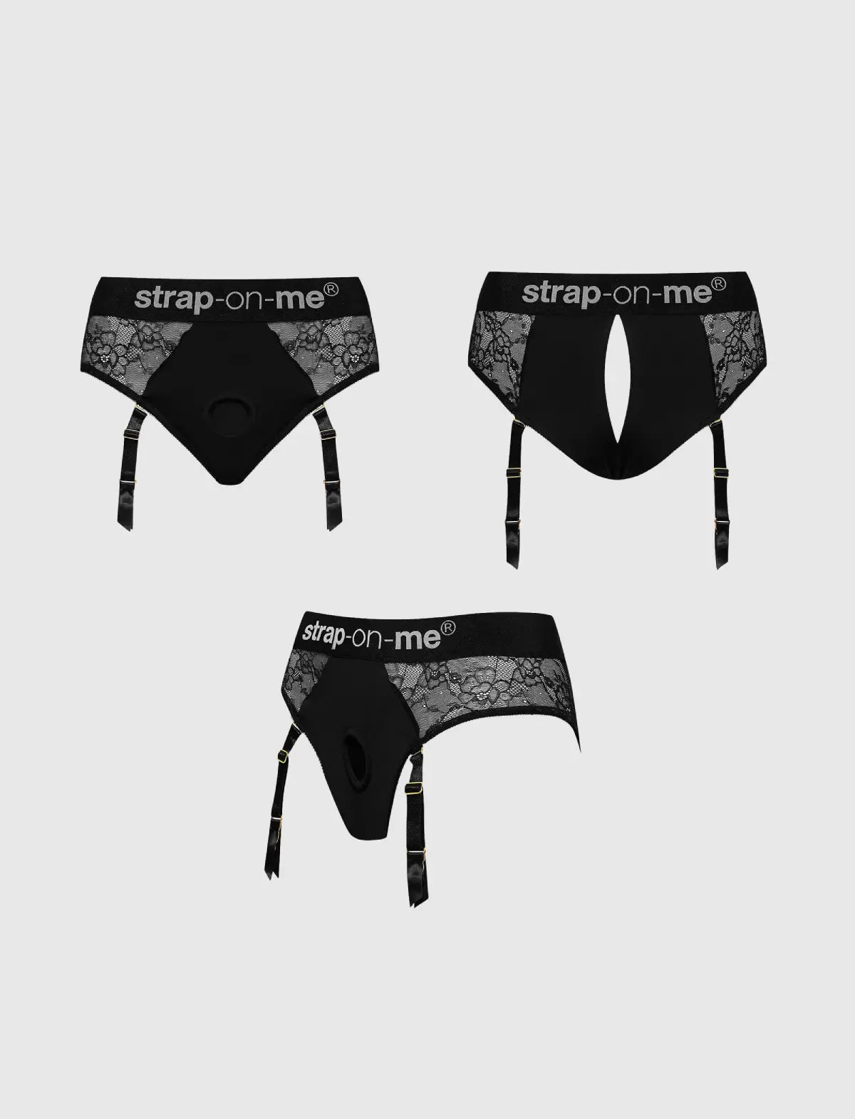 Strap On Me - Harness Lingerie Diva - Black
