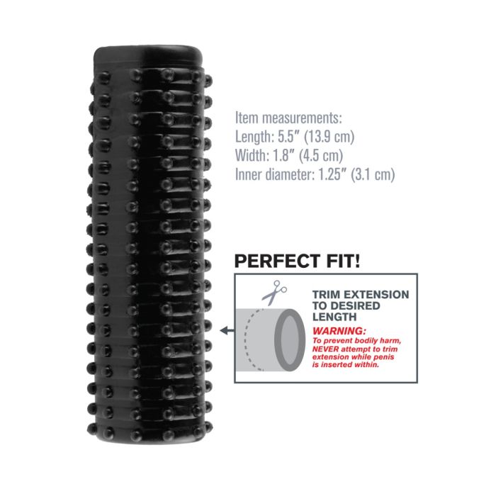 Pipedream - Fantasy X-tensions - Magic Pleasure Sleeve - Black