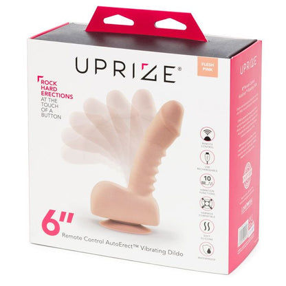 Uprize Remote Control Rising 6 Inch Vibrating Realistic Dildo