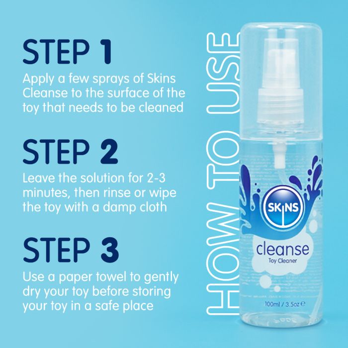 Skins Cleanse Toy Cleaner 100ml