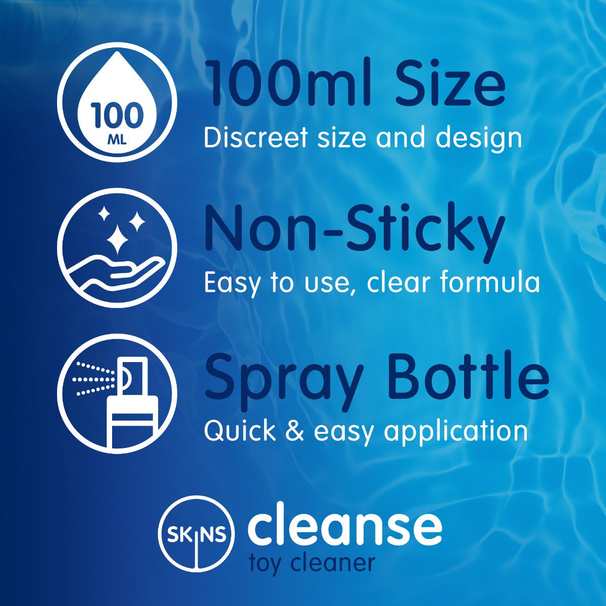 Skins Cleanse Toy Cleaner 100ml