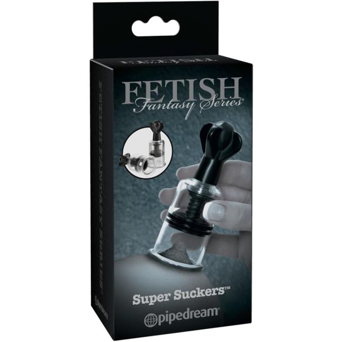 Pipedream - Fetish Fantasy Series Limited Edition - Super Suckers - Black/Clear