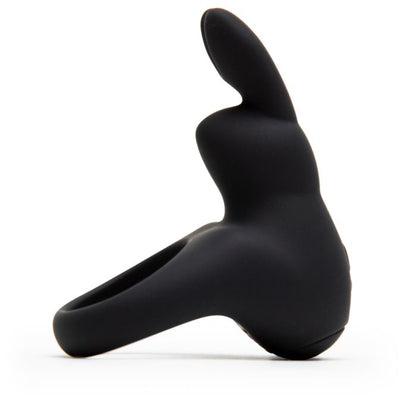 Happy Rabbit Couples Ring - Black