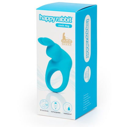Happy Rabbit Couples Ring - Blue