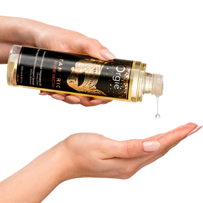 Orgie Tantric Divine Nectar Sensual Massage Oil - Fruity Floral Scent 200ml