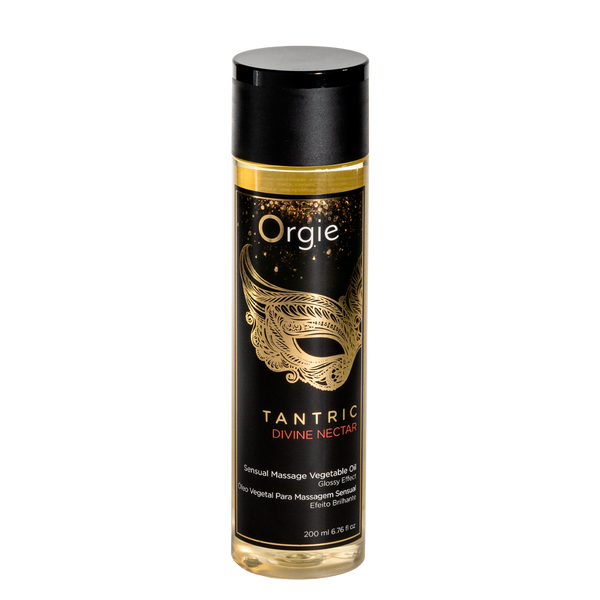 Orgie Tantric Divine Nectar Sensual Massage Oil - Fruity Floral Scent 200ml