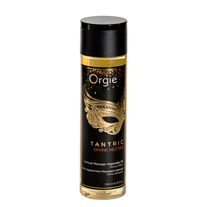 Orgie Tantric Divine Nectar Sensual Massage Oil - Fruity Floral Scent 200ml