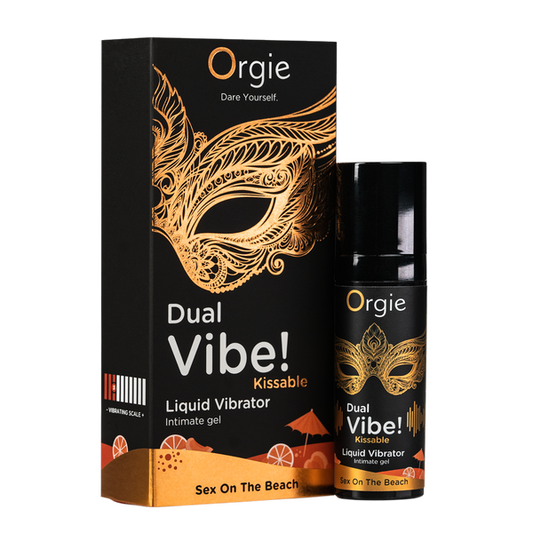 Orgie Dual Vibe - Kissable Liquid Vibrator - Sex On The Beach