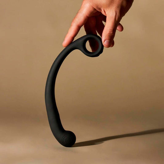 SVibe Snail AXI Finger-Like Wand - Granite Noir