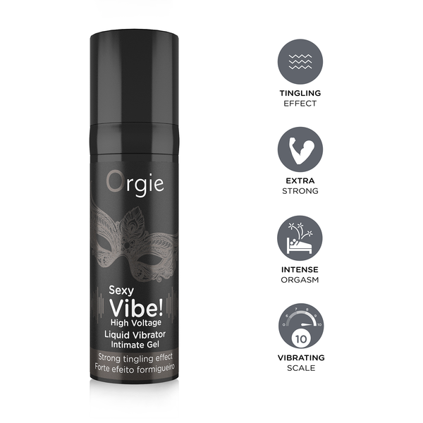 Orgie Sexy Vibe! High Voltage Liquid Vibrator