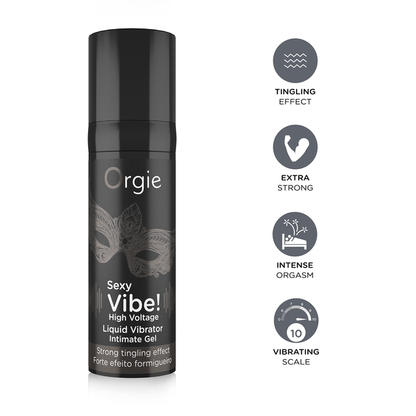Orgie Sexy Vibe! High Voltage Liquid Vibrator