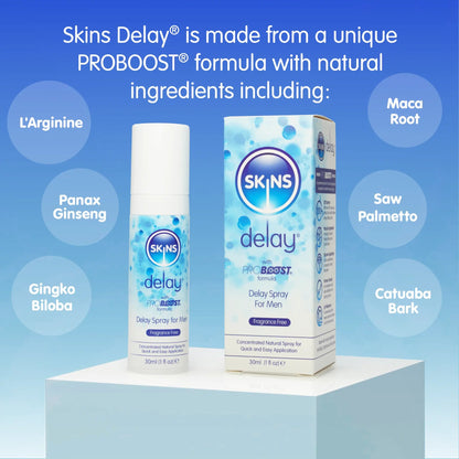 Skins Natural Delay Spray 30ml