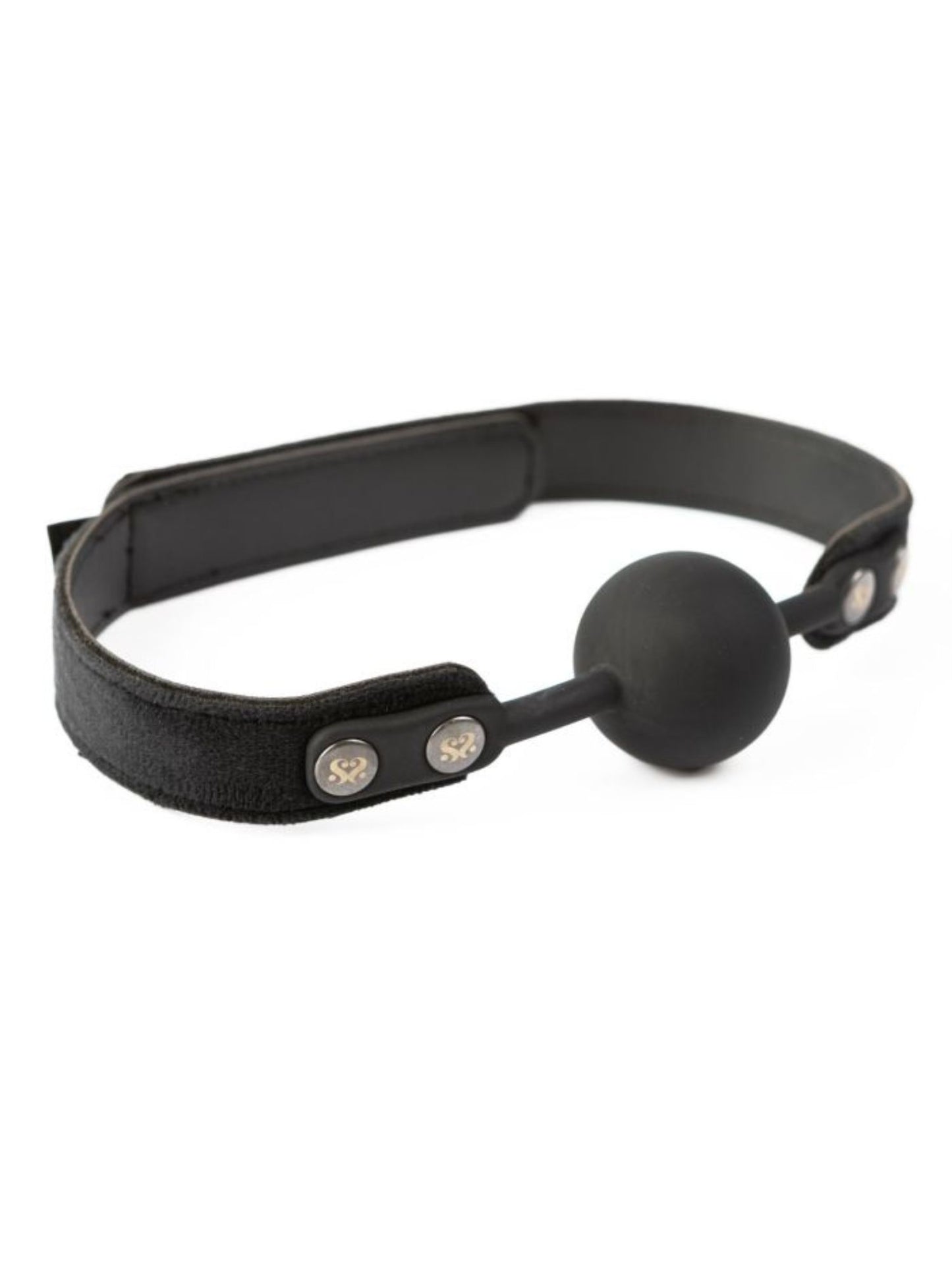 SEI MIO - Strictly Come Quietly - Soft Strap Silicone Ball Gag