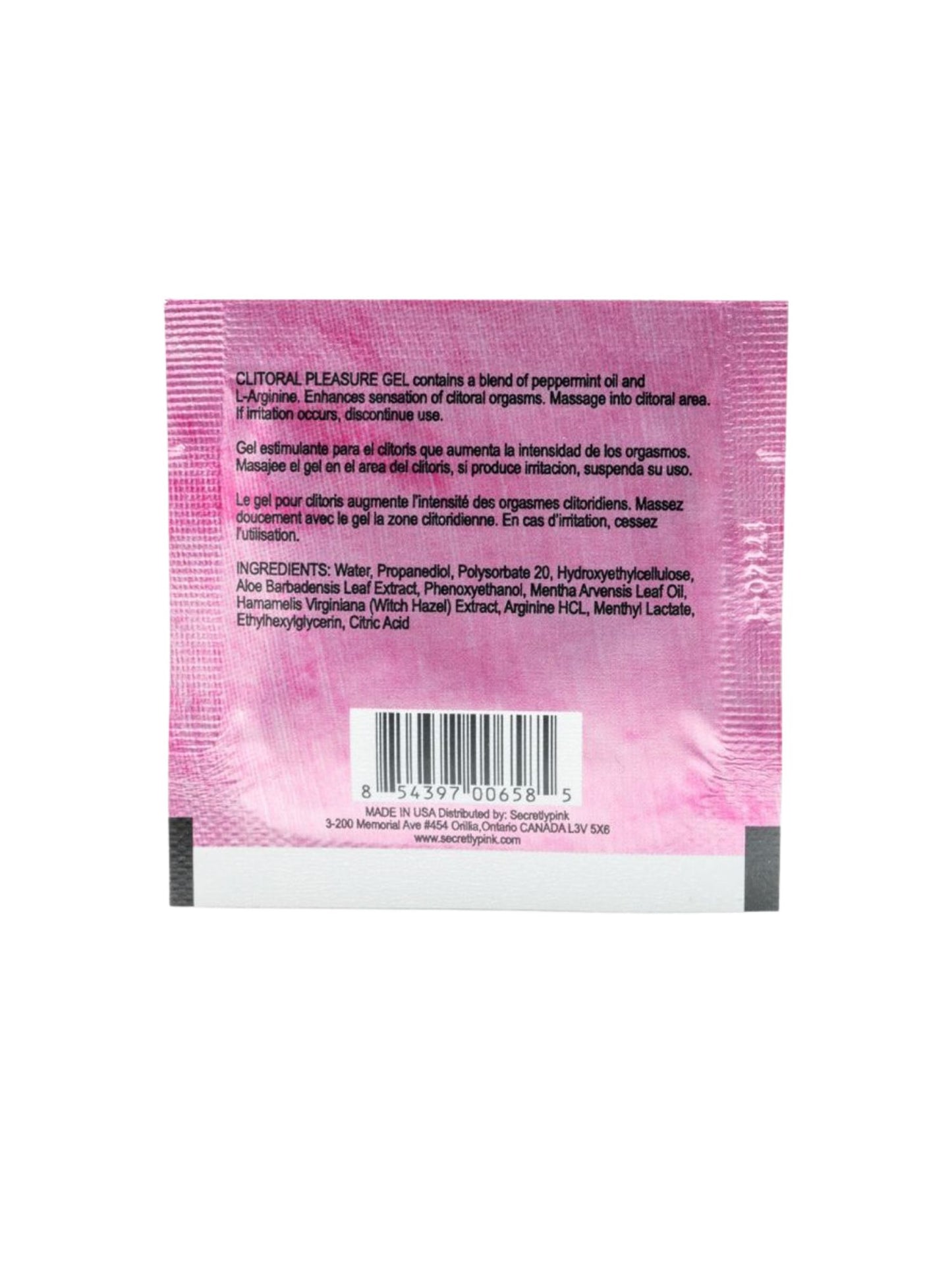 Tickle Her Pink 3ml Sachet