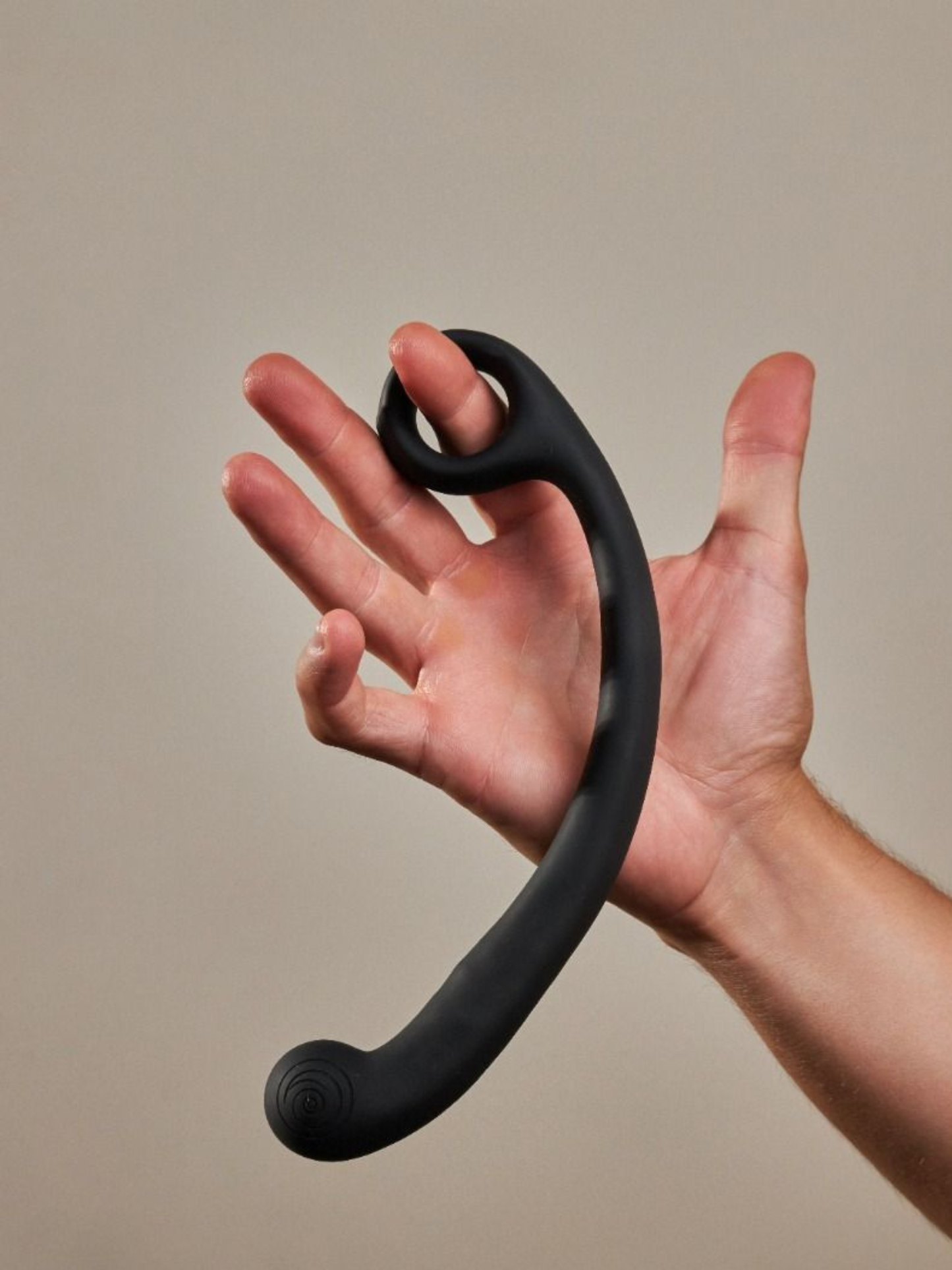 SVibe Snail AXI Finger-Like Wand - Granite Noir
