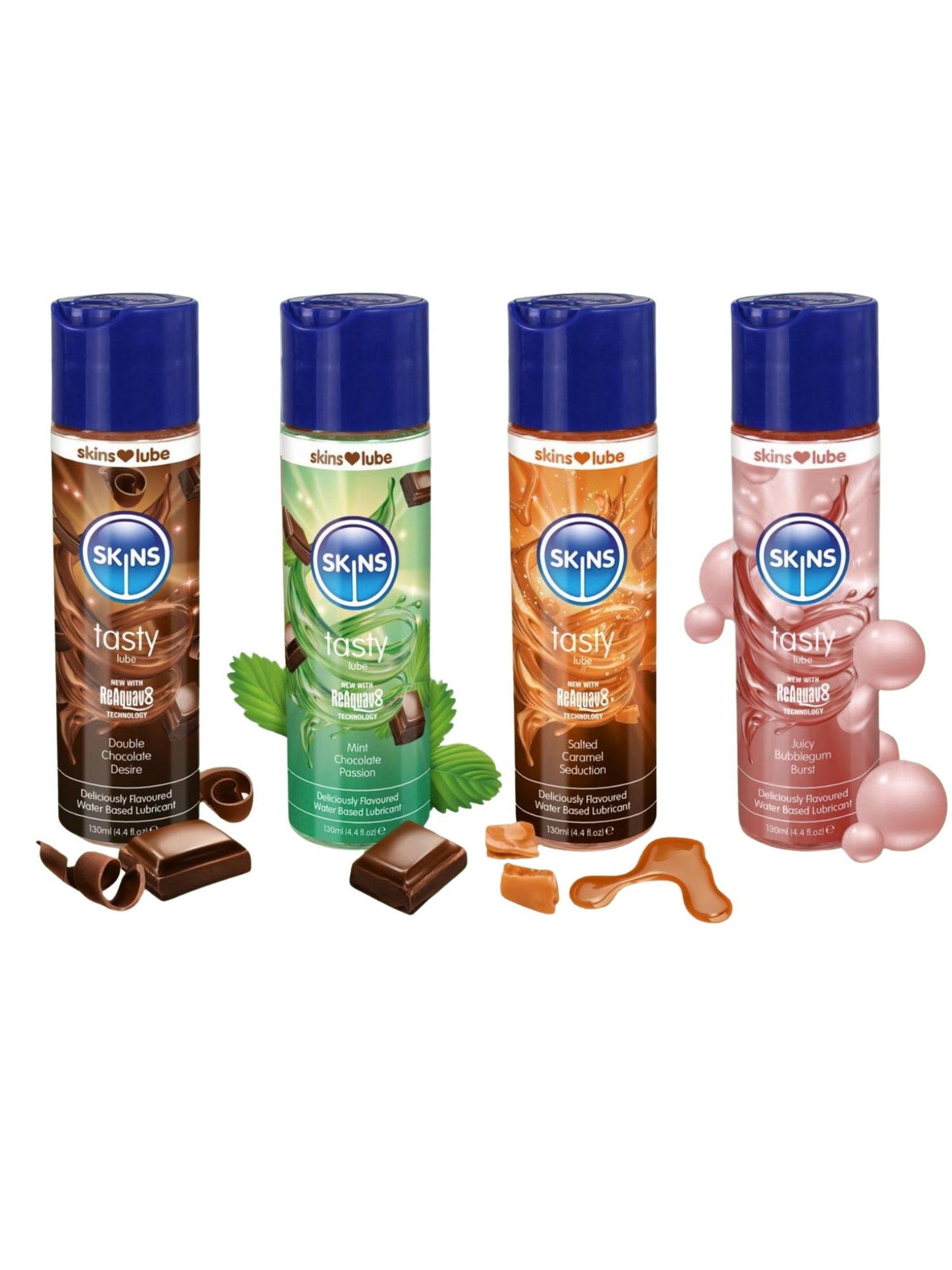 Skins Tasty Water Based Lube 130ml