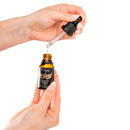Orgie Orgasm Drops Vibe! Vibrating Clitoral Arousal Intimate Gel