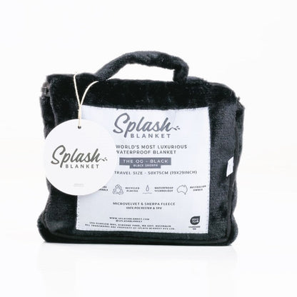 Splash Blanket - The OG (Bonded) - Black on Black