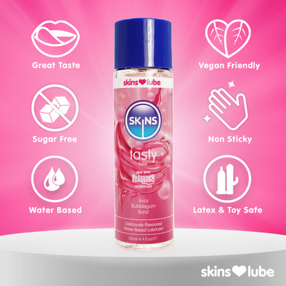 Skins Tasty Water Based Lube 130ml