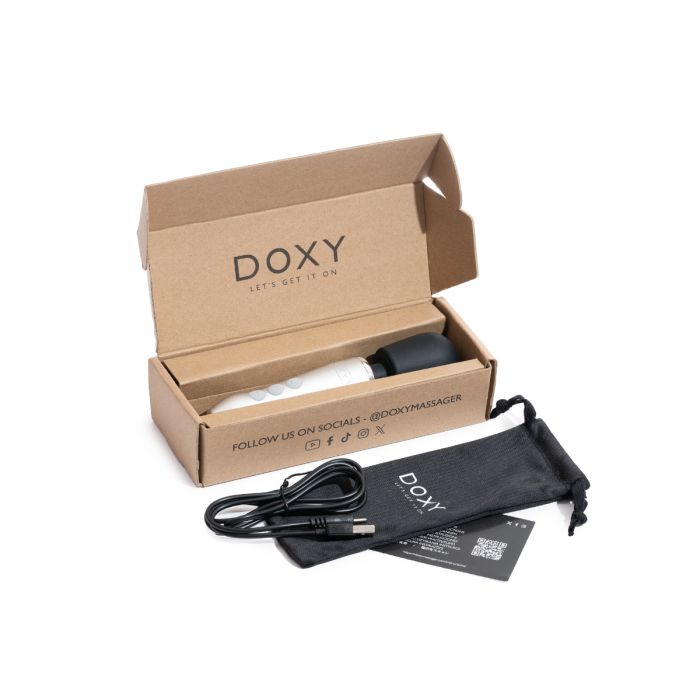 Doxy Go Mini Wand - Brushed Metal