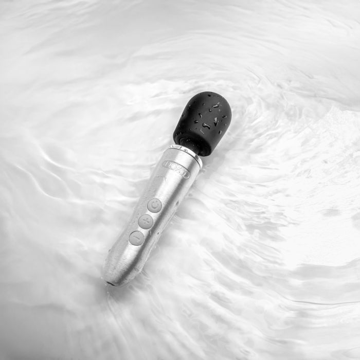 Doxy Go Mini Wand - Brushed Metal