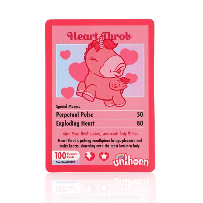 Unihorn - Heart Throb Vibrator (The Pulsing One)