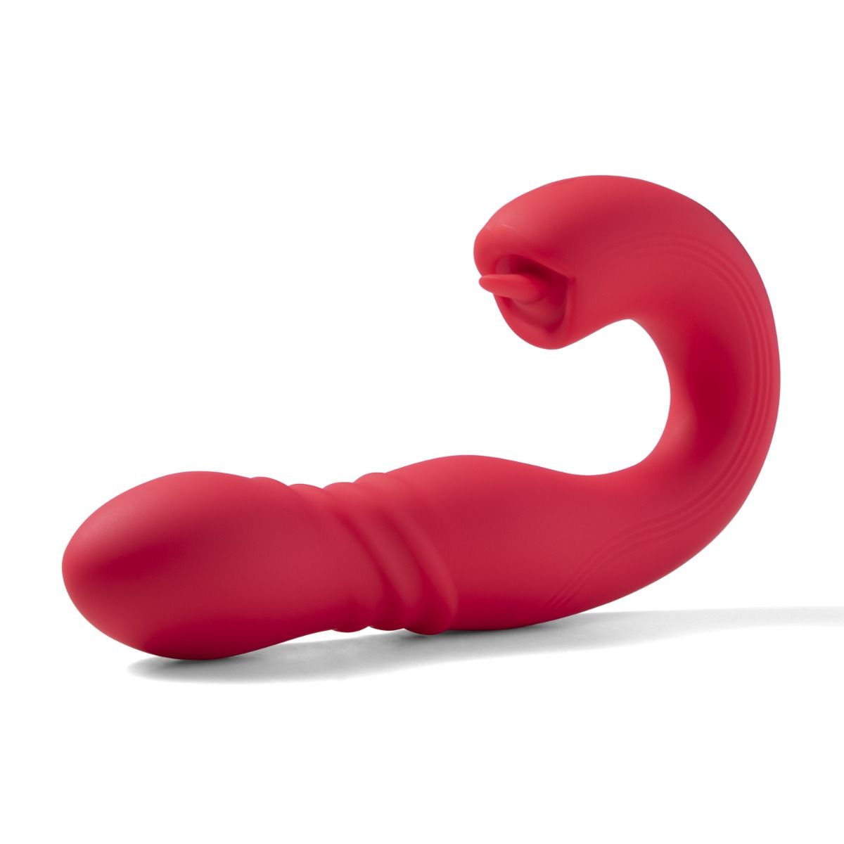 Honey Play Box - Joi Thrust 2 - Thrusting G Spot Vibrator & Tongue Clit Licker (App Controlled, Pressure Sensing)