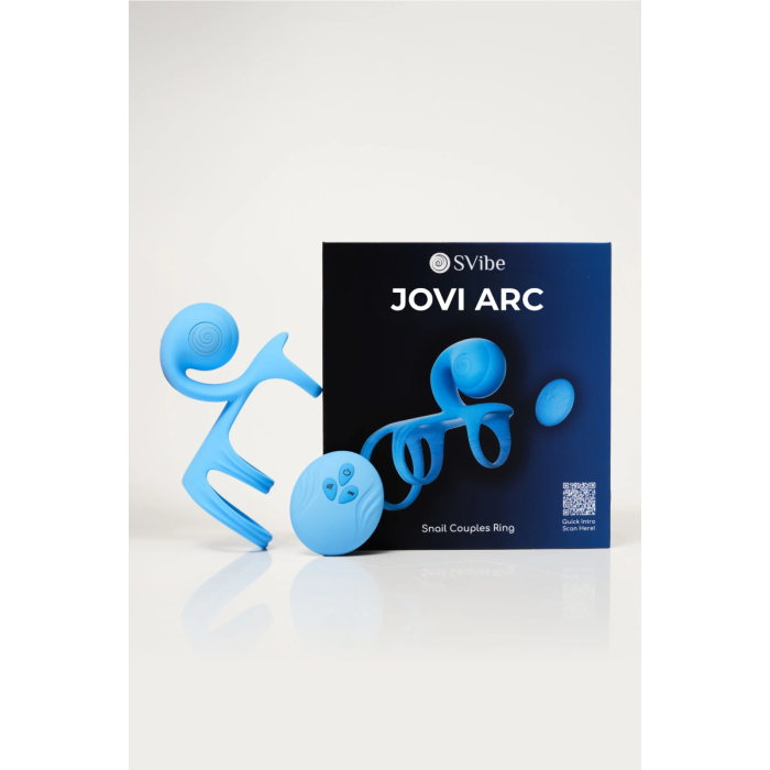 SVibe Snail JOVI ARC Couples Ring - Blue Haze