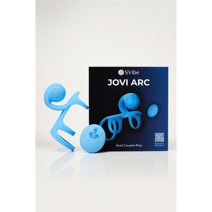 SVibe Snail JOVI ARC Couples Ring - Blue Haze
