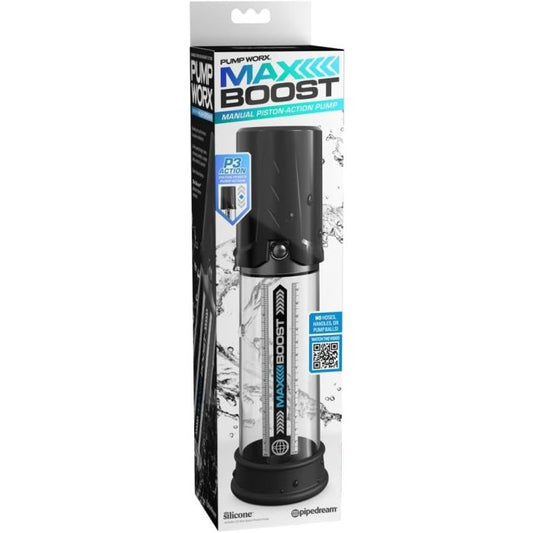 Pipedream - Pump Worx - Max Boost - Black Penis Pump