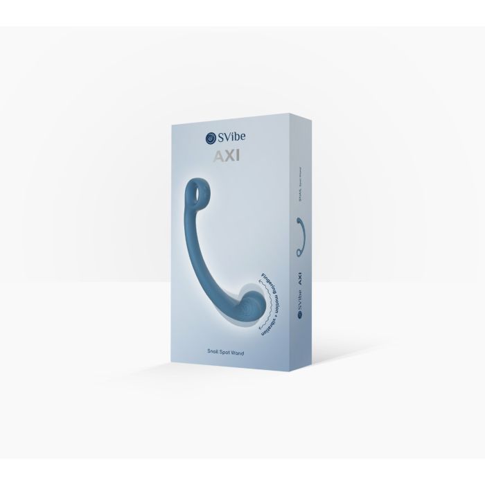 SVibe Snail AXI Finger-Like Wand - Blue Lagoon