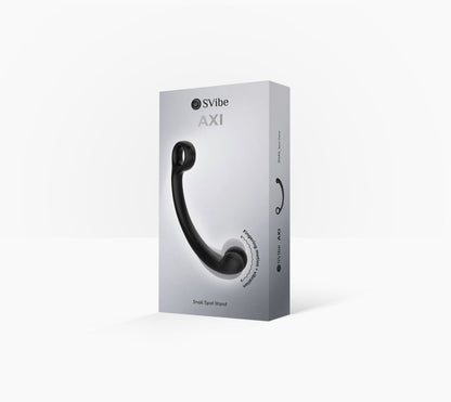SVibe Snail AXI Finger-Like Wand - Granite Noir