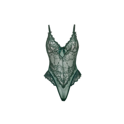 Oh La La Cheri - Valentine Teddy Lingerie Set - Rainforest Green