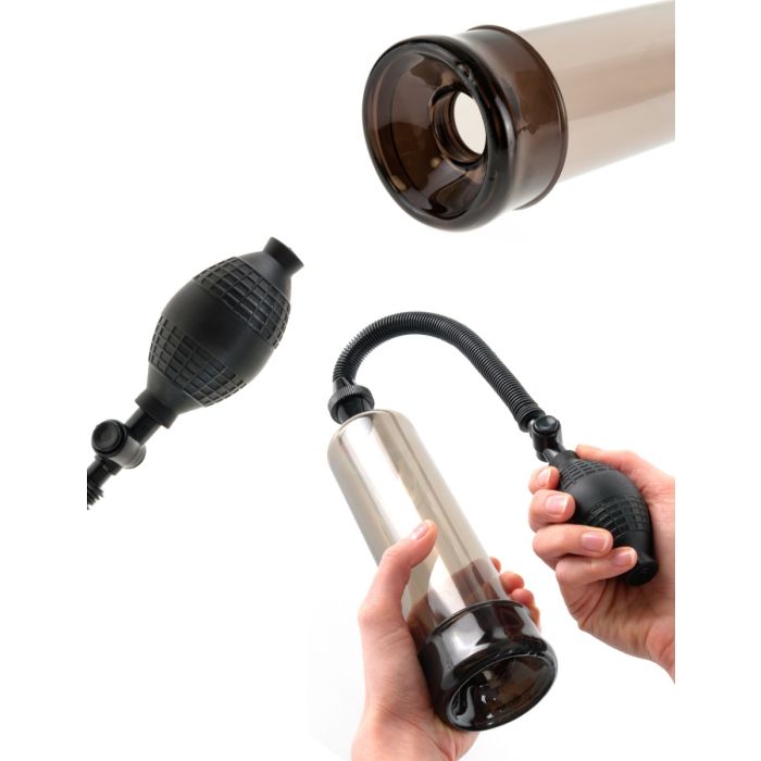 Pipedream - Pump Worx - Beginner's Power Penis Pump - Smoke/Black