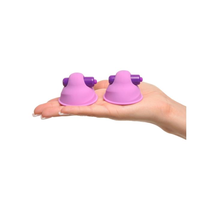 Pipedream - Fantasy For Her - Vibrating Nipple Suckers - Purple