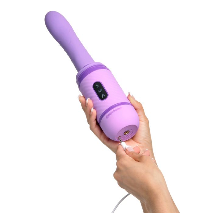 Pipedream Fantasy For Her - Purple Thrusting Dildo
