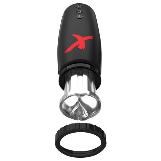 Pipedream - PDX Elite - Moto-Bator - Clear/Black