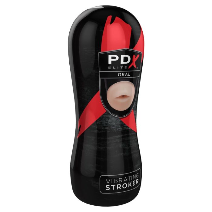 Pipedream - PDX Elite - Vibrating Oral Stroker