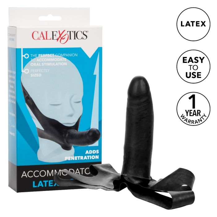California Exotic The Accomodator Face Strap On