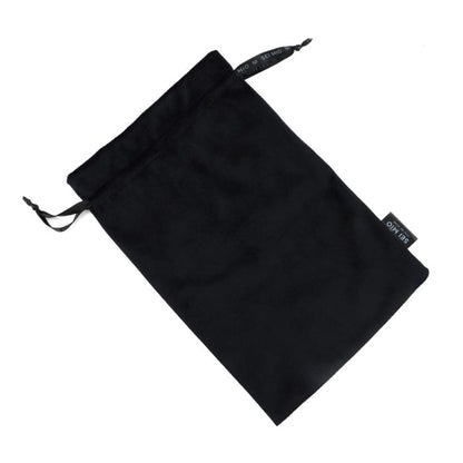 SEI MIO - Velvet Drawstring Bag - Black (30cm x 20cm)