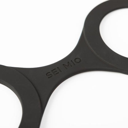SEI MIO - Handi-Cuffs - Large Super Strong Silicone Restraint Cuffs
