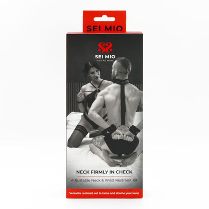 SEI MIO - Neck Firmly in Check - Adjustable Neck & Wrist Restraint Kit