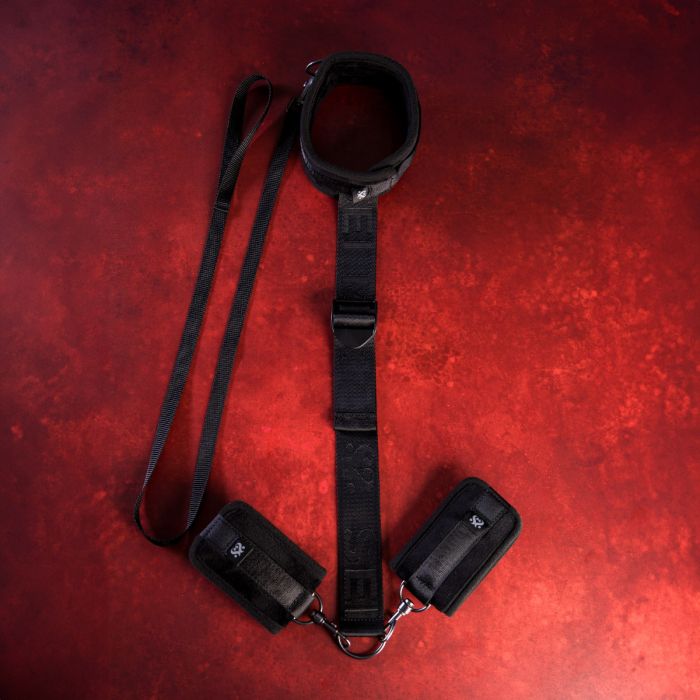 SEI MIO - Neck Firmly in Check - Adjustable Neck & Wrist Restraint Kit