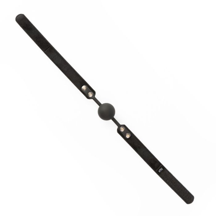 SEI MIO - Strictly Come Quietly - Soft Strap Silicone Ball Gag