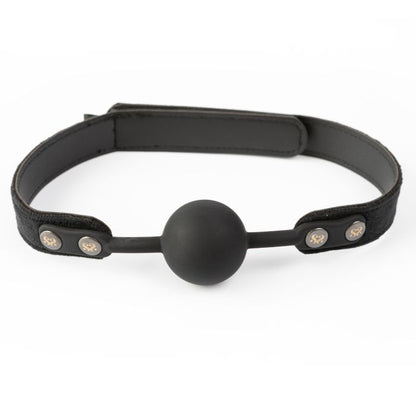 SEI MIO - Strictly Come Quietly - Soft Strap Silicone Ball Gag