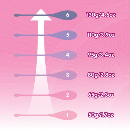 Skins Care - Kegel Exercise Set - 6pc Set