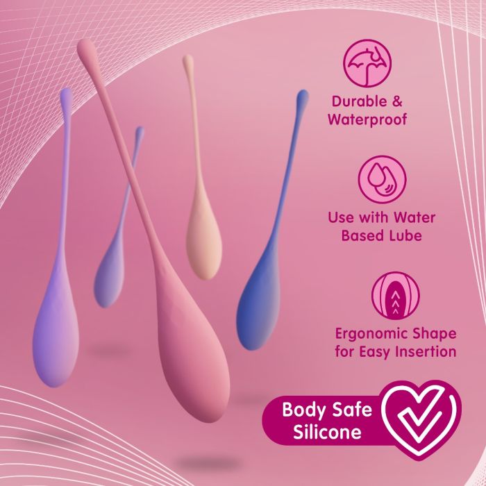 Skins Care - Kegel Exercise Set - 6pc Set