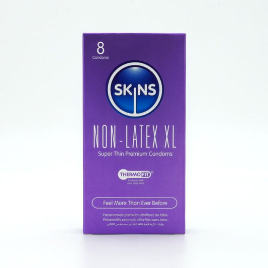 Skins Non-Latex Condoms XL 8 Pack