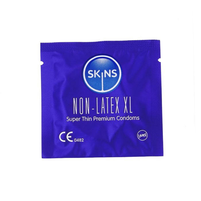 Skins Non-Latex Condoms XL 4 Pack