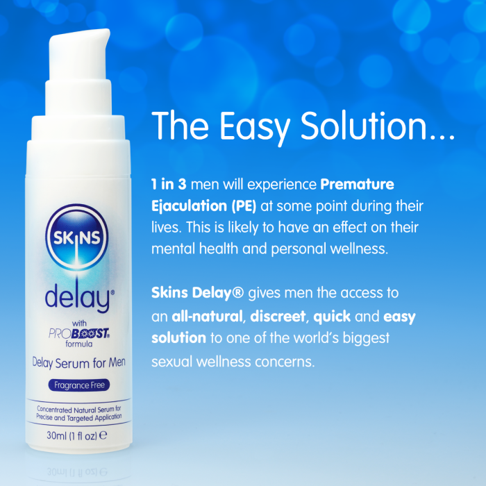 Skins Natural Delay Serum 30ml